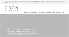 Desktop Screenshot of edenresearch.com